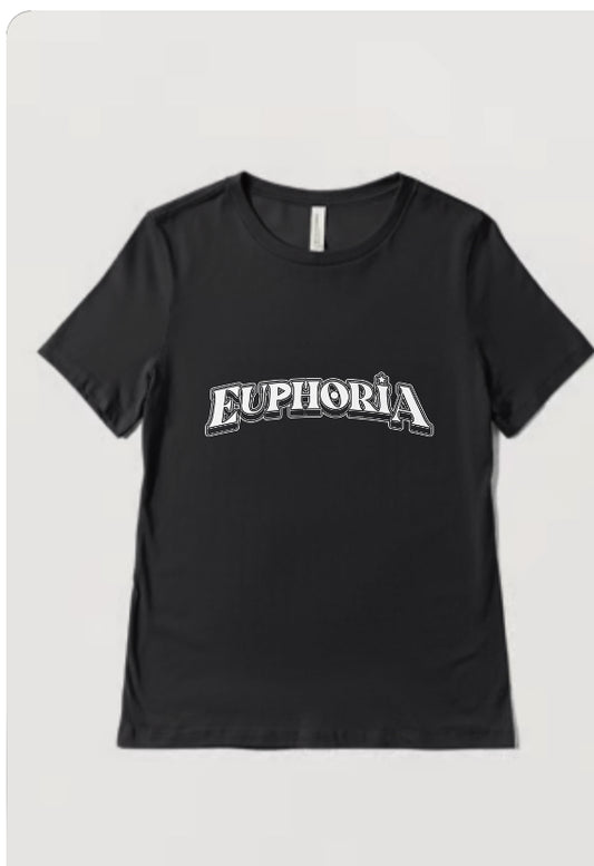 Crew Neck Short Sleeve "EUPHORIA" Shirt